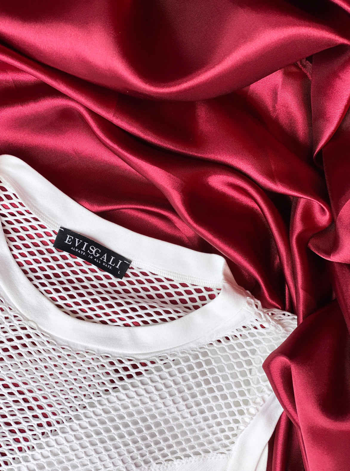 Net Up, Stand Up S-L | White Bra