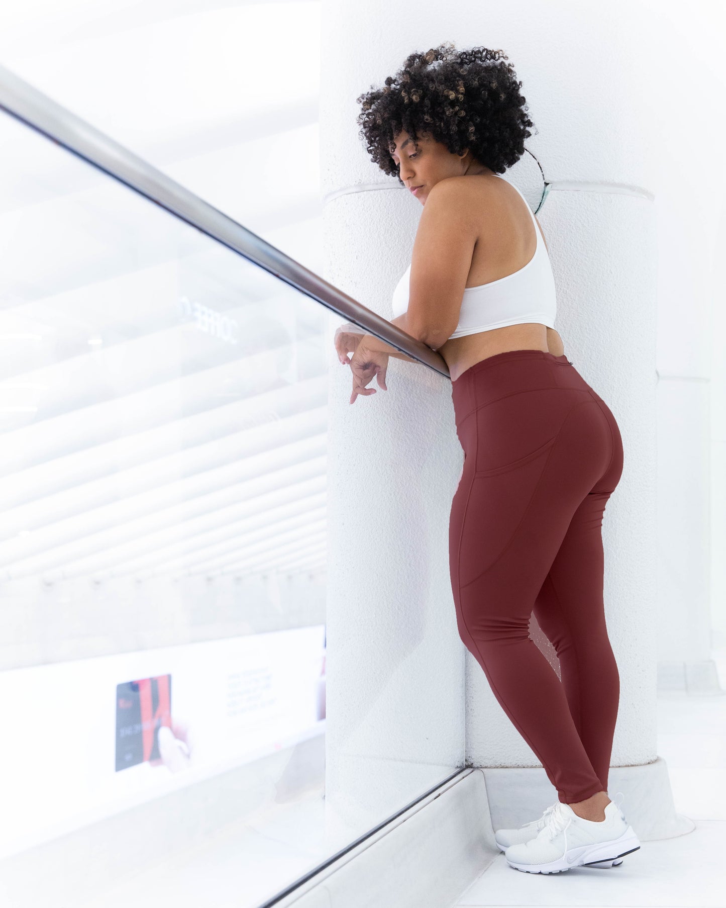 Keep It Tight Burgundy S-3XL | Legging