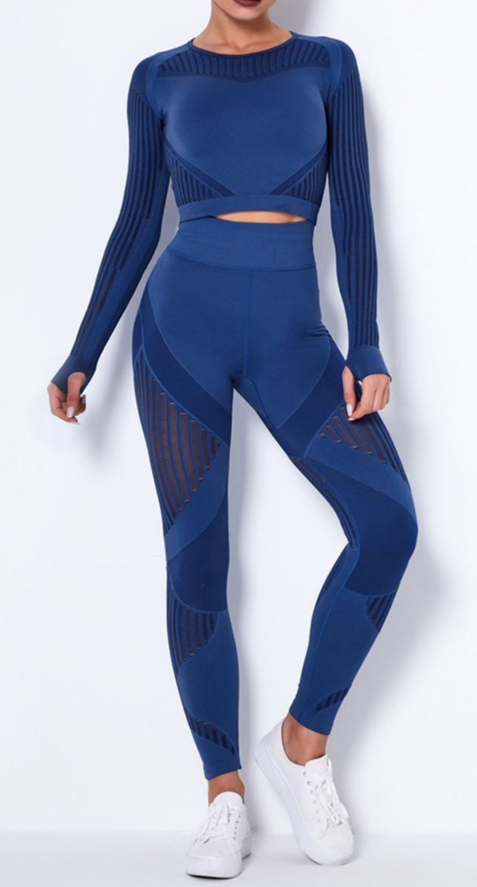 Lets Stretch S-L | Blue Set