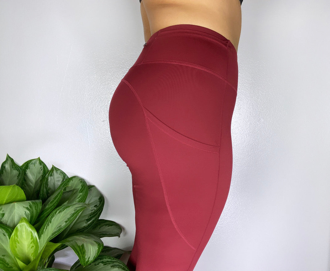 Keep It Tight Wine Red S-3XL | Legging